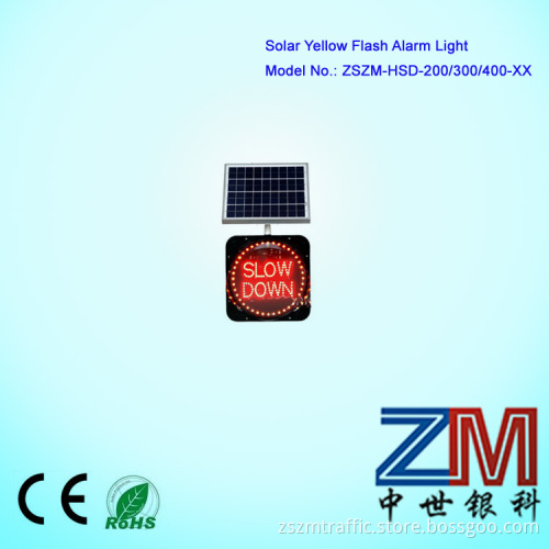 Well designed Solar high brightness LED traffic flash light